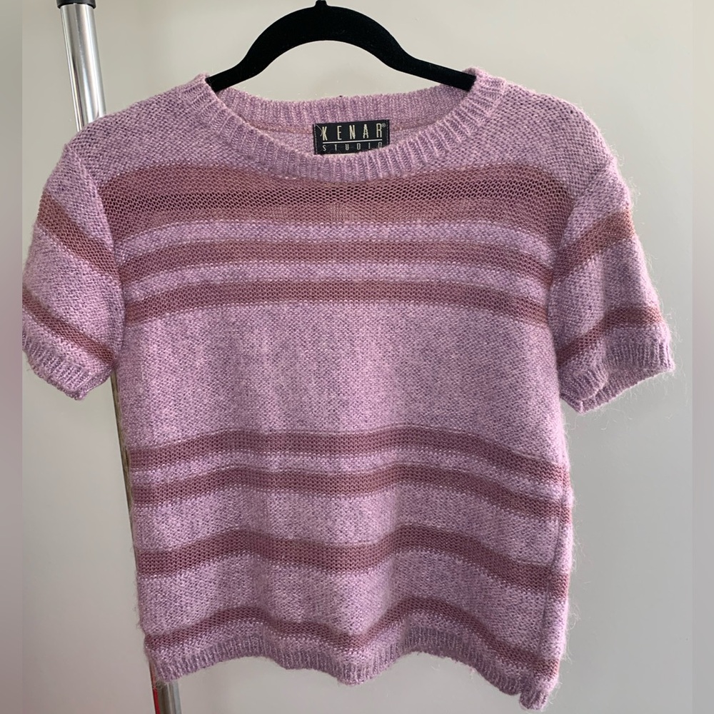 Kenar Studio Lavender Knit Top